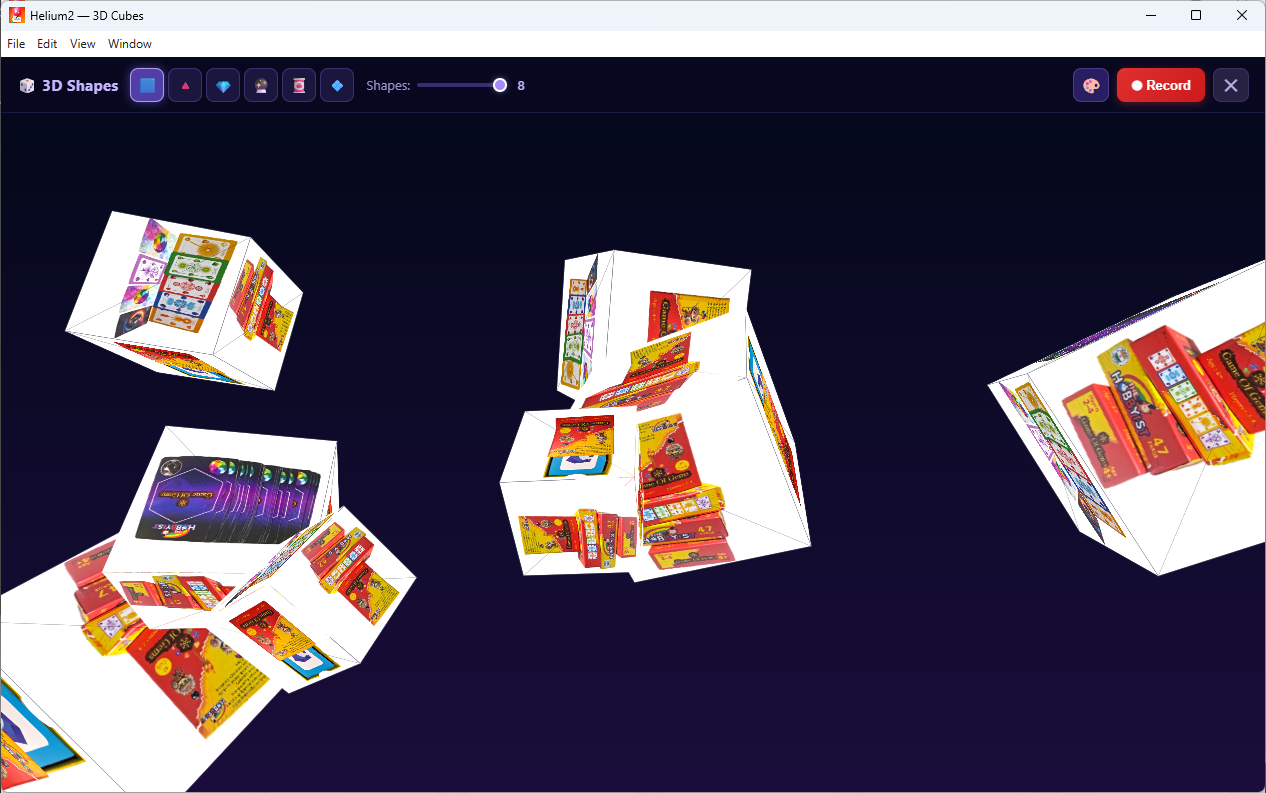 Helium2 — 3D Shape Display