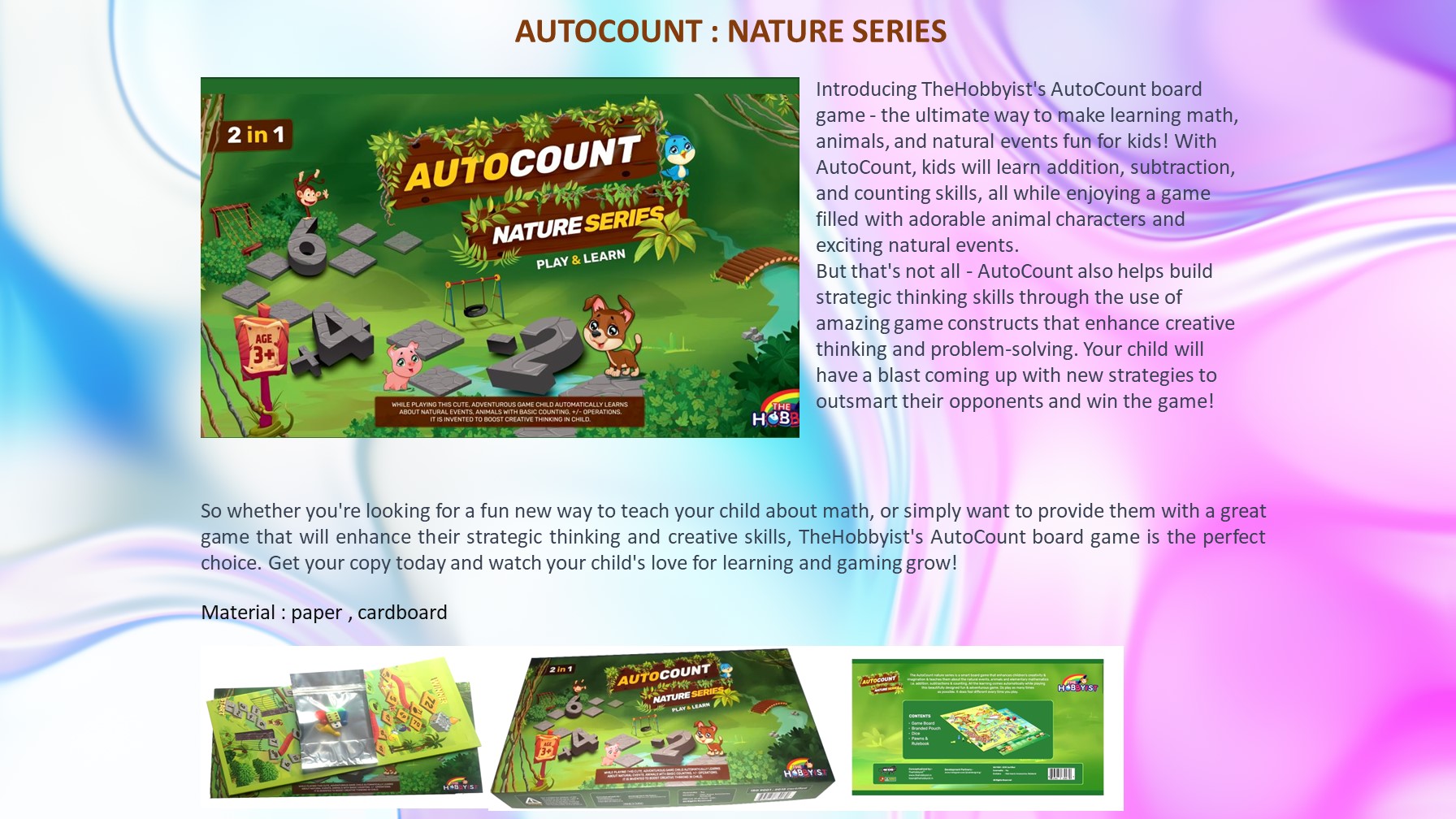 AutoCount Board Game